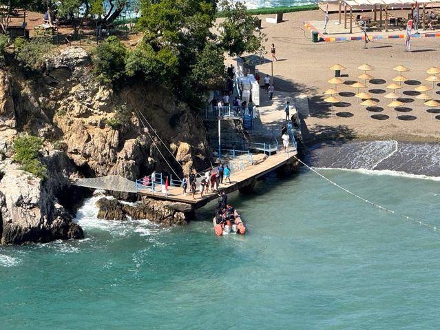 Zonguldak'ta denize girme yasağına rağmen kayboldu