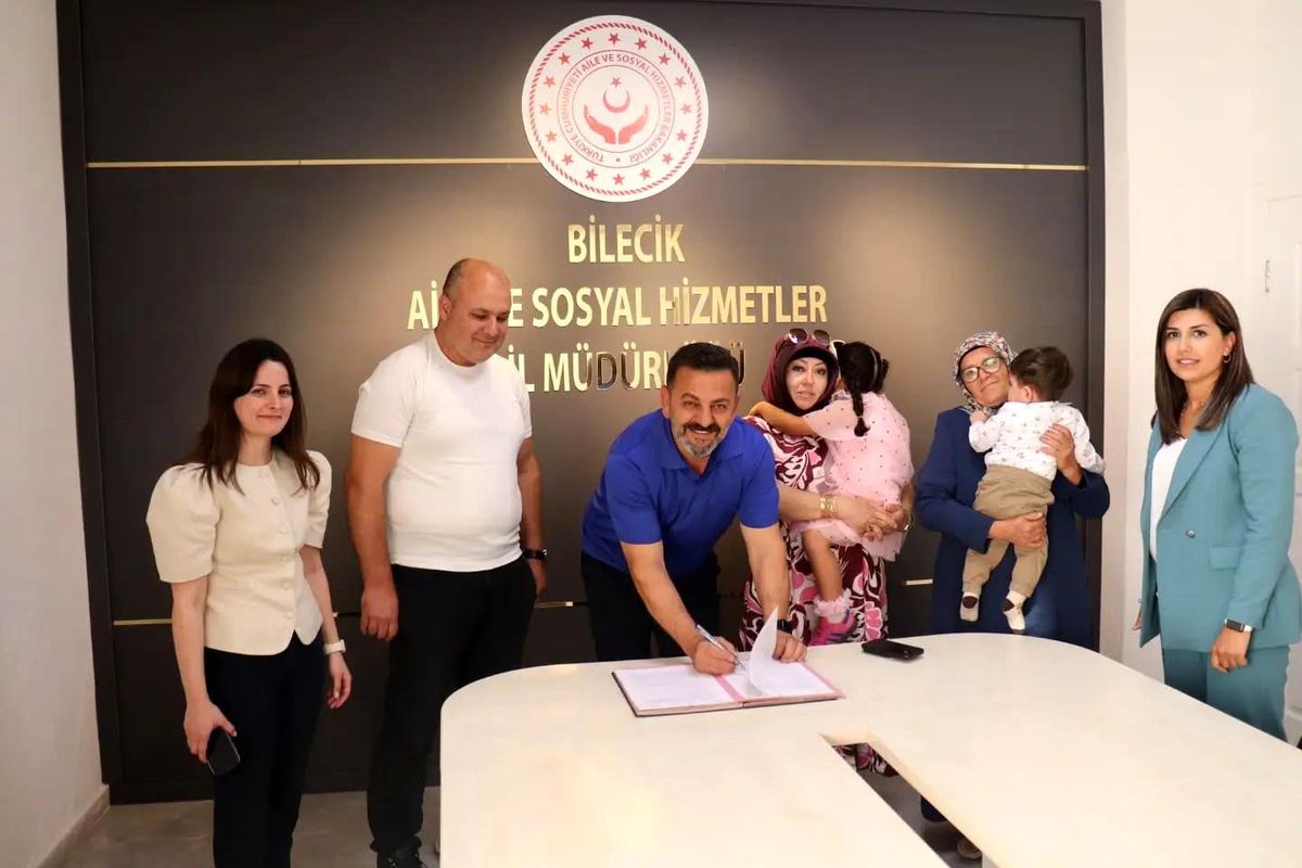 Bilecik\'te koruyucu aile sözleşmesi imzalandı