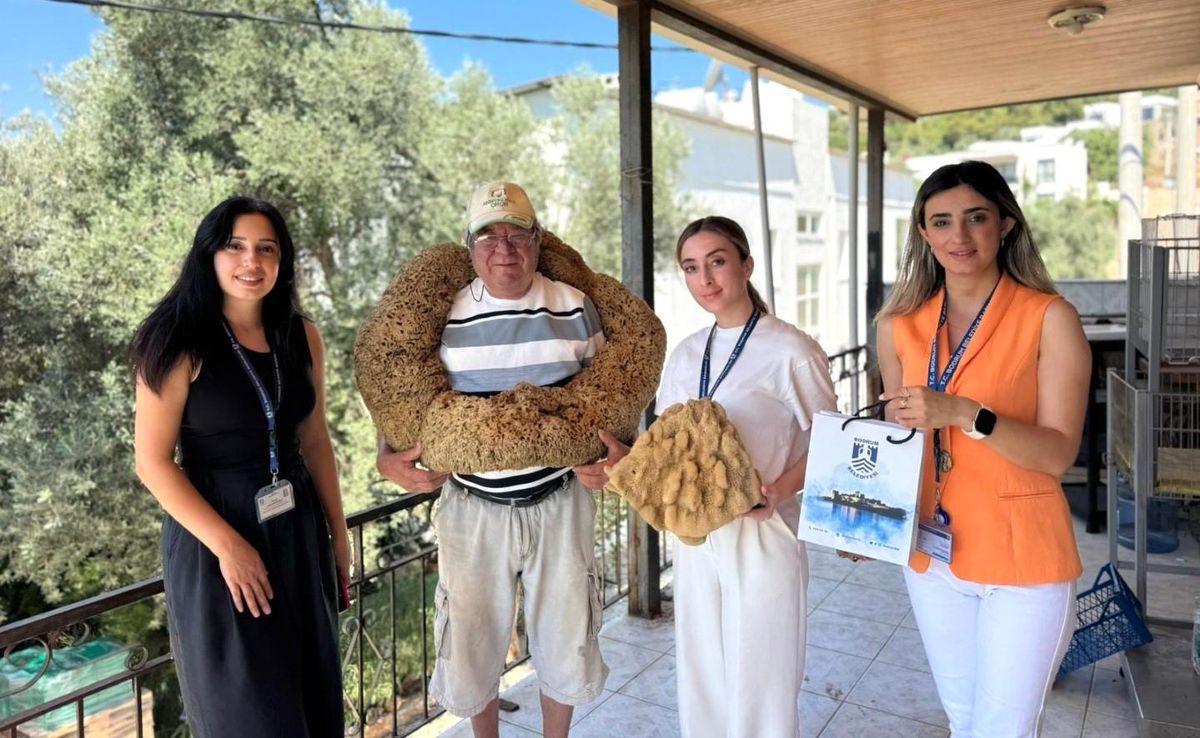 Bodrum\'da emektar denizcilere vefa