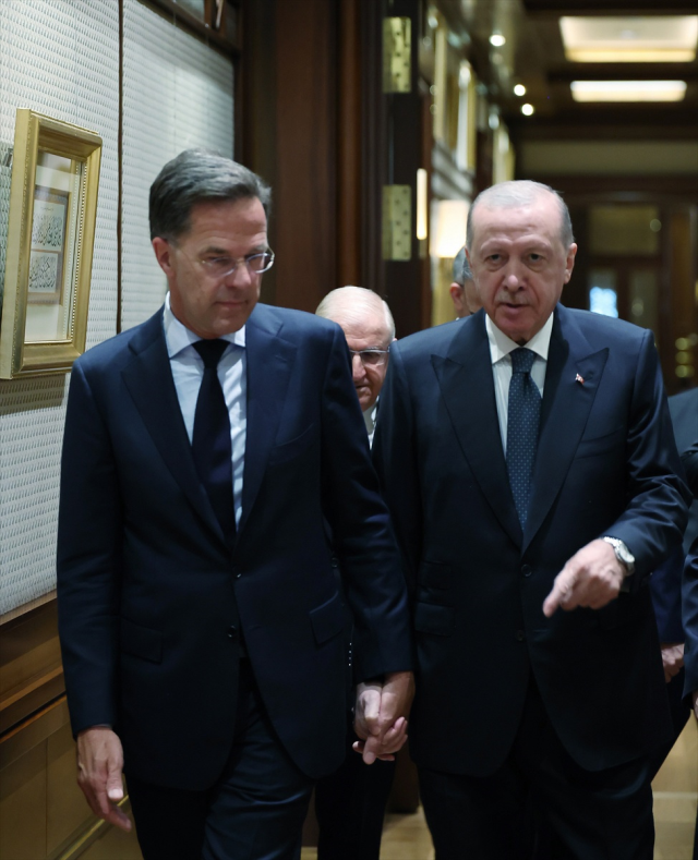 Cumhurbaşkanı Erdoğan, NATO Genel Sekreteri Rutte’yi kabul etti