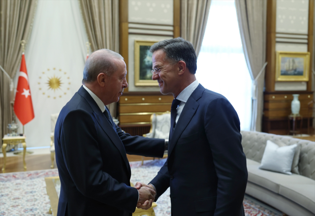 Cumhurbaşkanı Erdoğan, NATO Genel Sekreteri Rutte’yi kabul etti