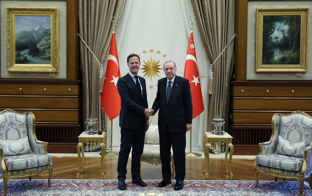 Erdoğan, NATO Genel Sekreteri Rutte’yi kabul etti