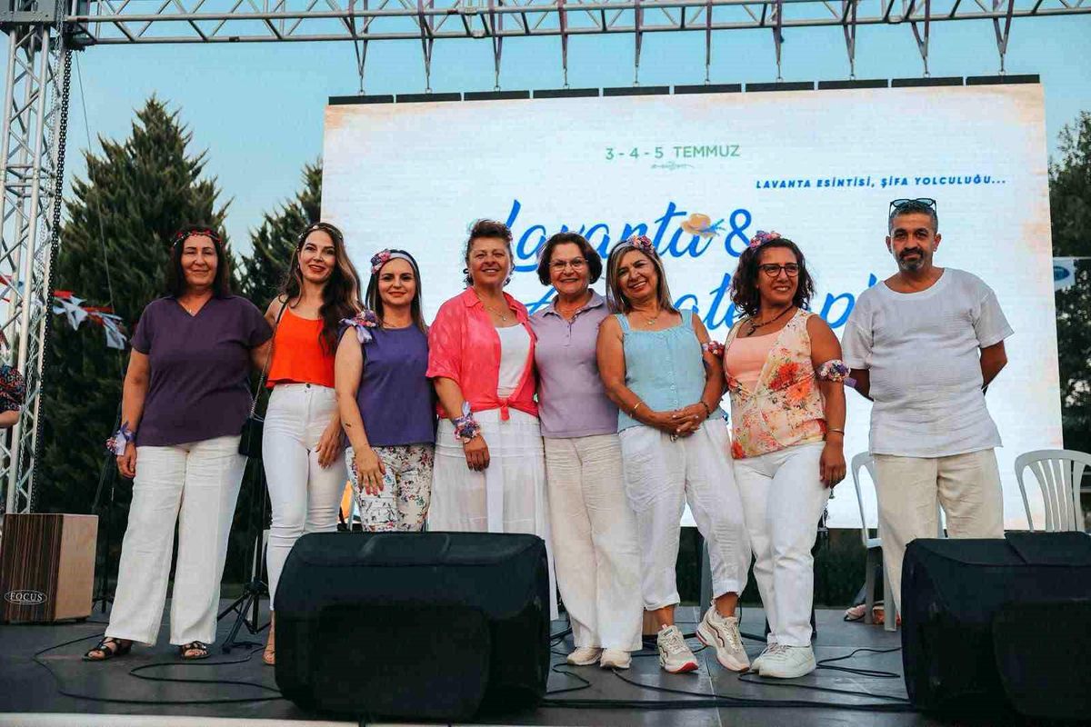 Didim\'de Lavanta ve Aromaterapi Festivali sona erdi