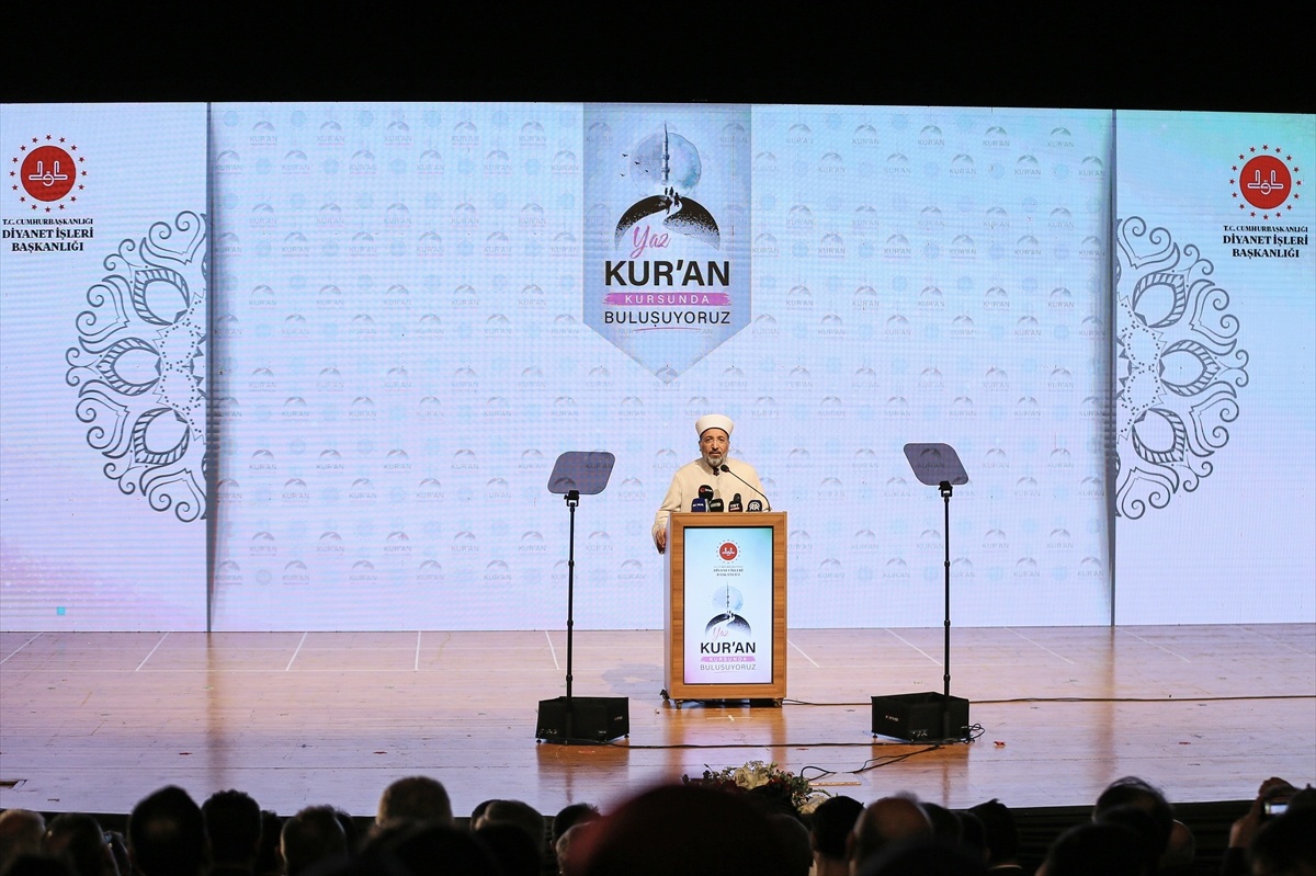 Yaz Kur\'an Kursları Açıldı