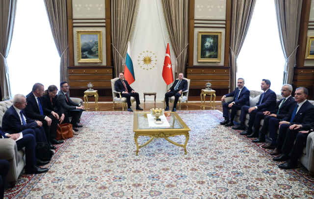 Erdoğan, Bulgaristan Başbakanı Radev'i kabul etti