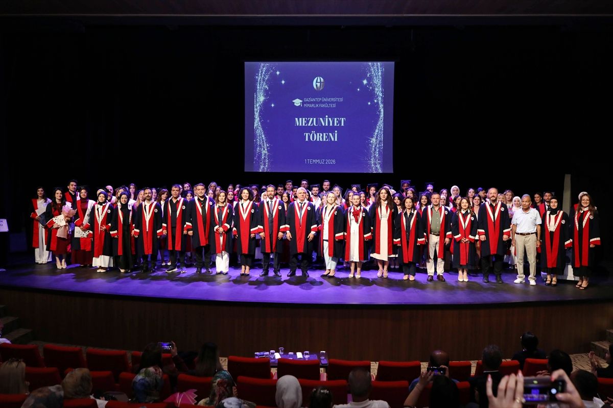 GAÜN Mimarlık Fakültesi Mezuniyet Töreni