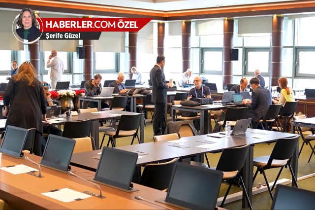 Haberler.com Ankara Temsilcisi, NATO Zirvesi için kurulan Uluslararası Medya Merkezi'ni görüntüledi