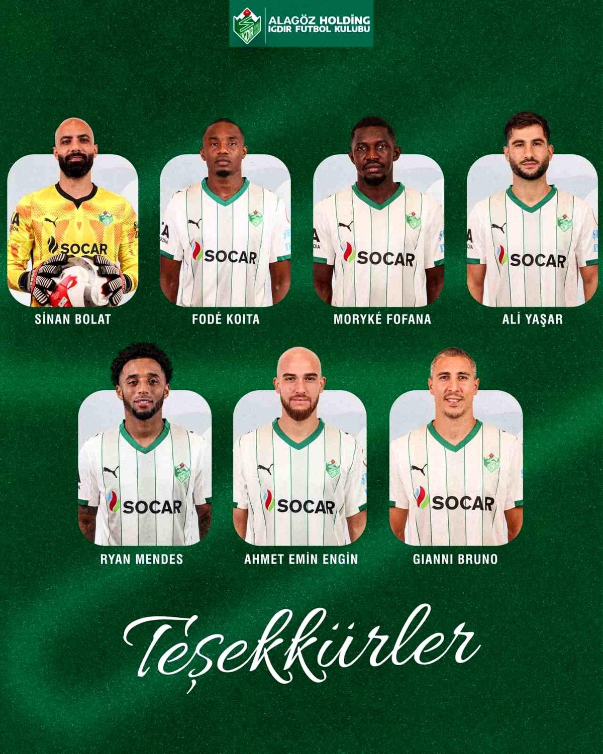 Iğdır FK\'dan 7 Futbolcu ile Yol Ayrımı
