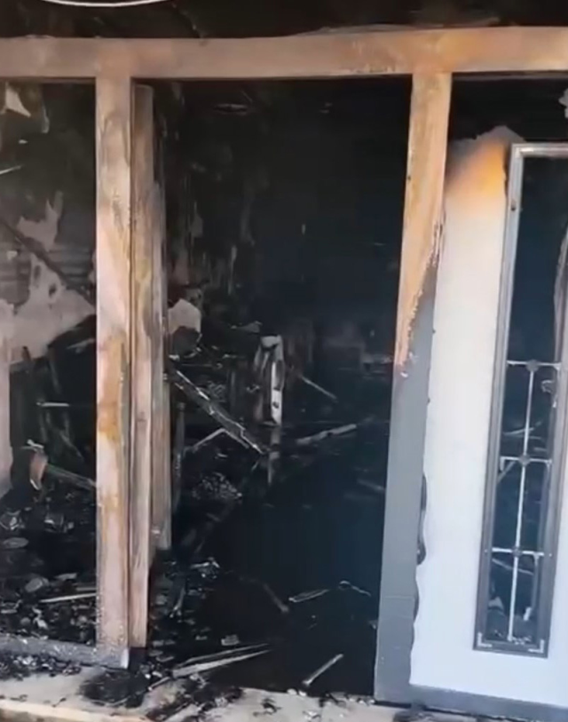 İki aile arasındaki kavgada ev ile araziler ateşe verildi