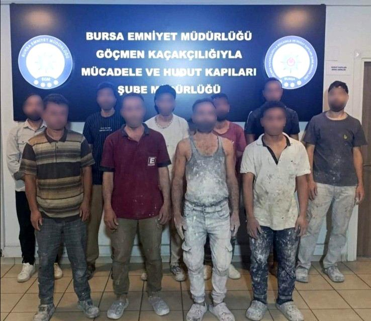 Bursa\'da Kaçak Çalışanlar Operasyonla Yakalandı