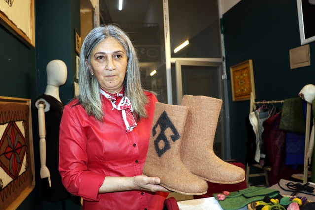 Keçe Sanatını Geleceğe Taşıyor