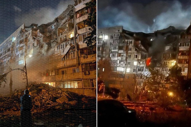 Gece yarısı Kiev’e füze yağdı! 3 kişi öldü, 7 kişi yaralandı
