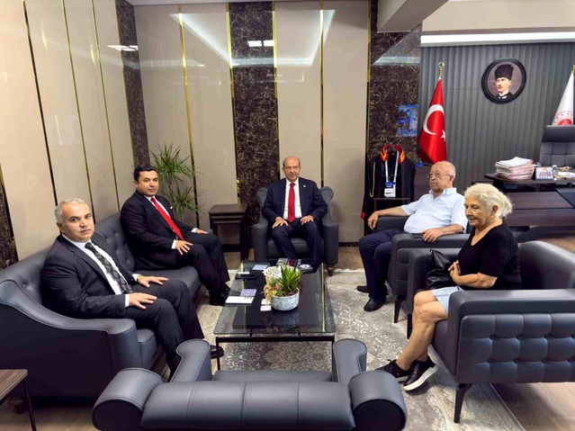 Ersin Tatar Anamur Adalet Sarayı’nı Ziyaret Etti