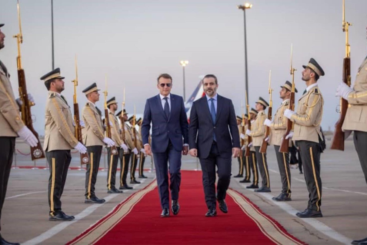 Macron, Esad sonrası Suriye topraklarına ayak basan ilk AB lideri oldu