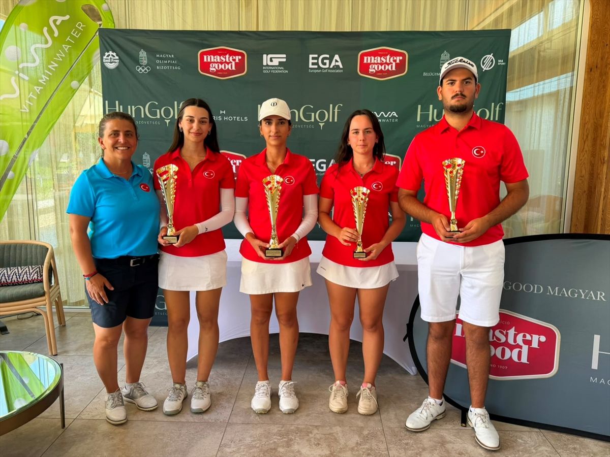 Türk Golfçüler Macaristan\'da Başarı Elde Etti