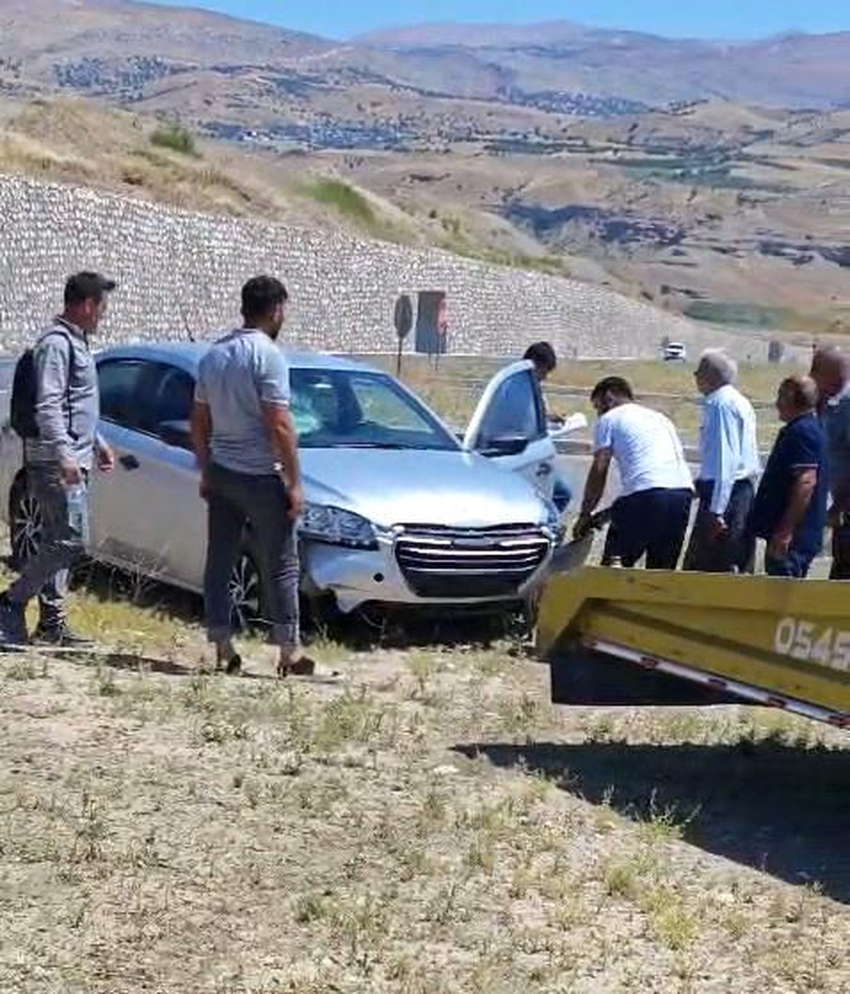 Kahta\'da Trafik Kazası: Bir Yaralı
