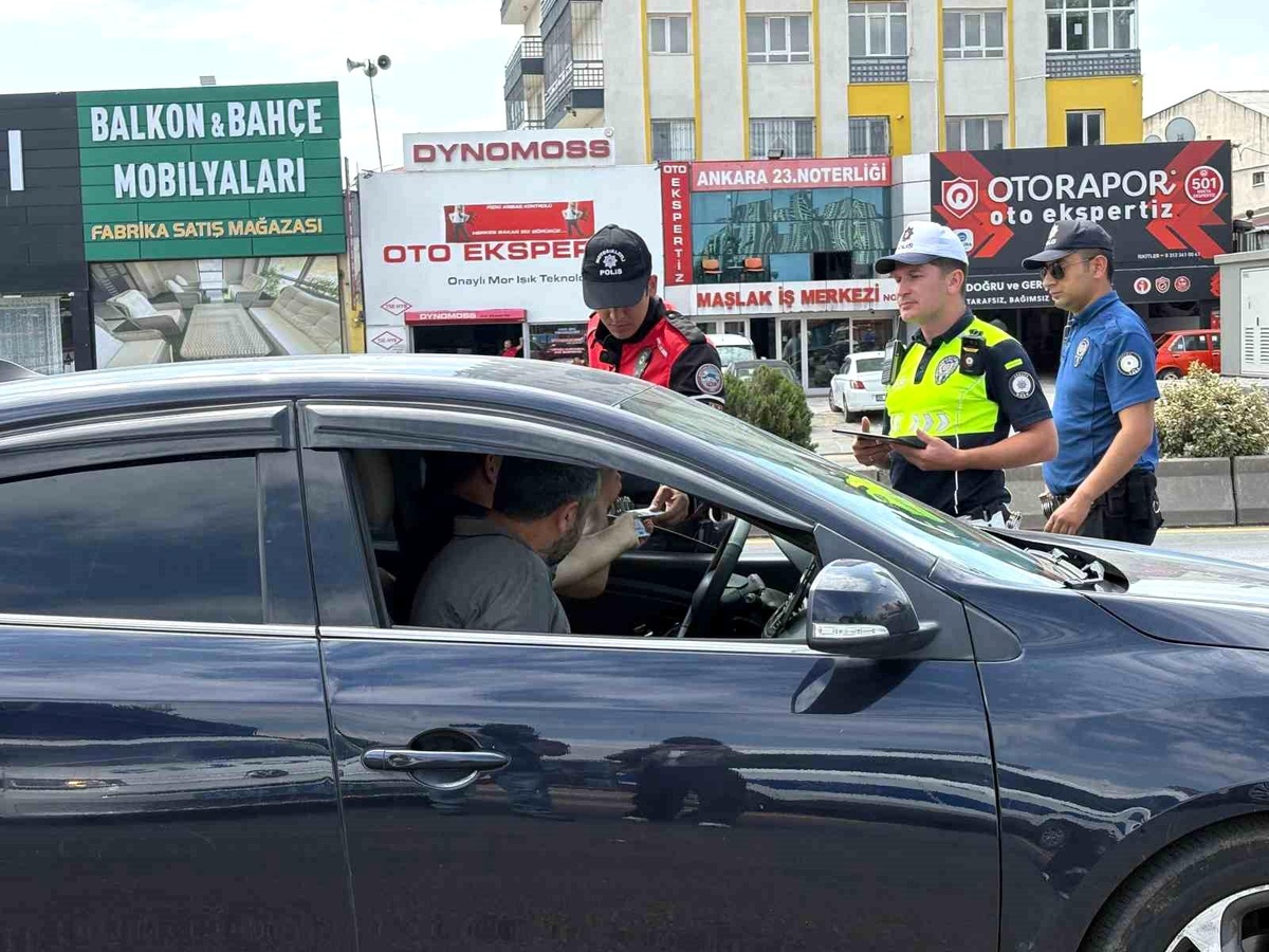 Ankara\'da NATO Zirvesi İçin Trafik Denetimleri