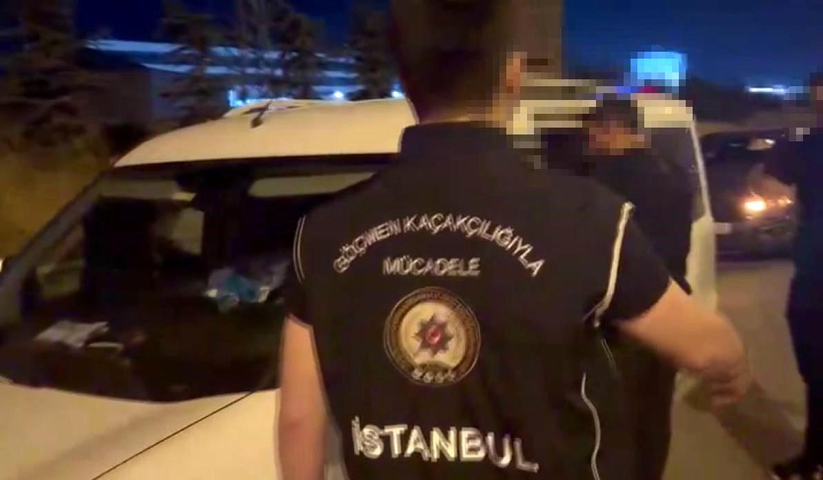 Büyükçekmece\'de 10 Düzensiz Göçmen Yakalandı