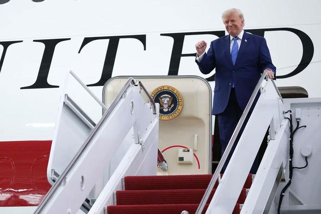 ABD Başkanı Donald Trump, Ankara yolunda