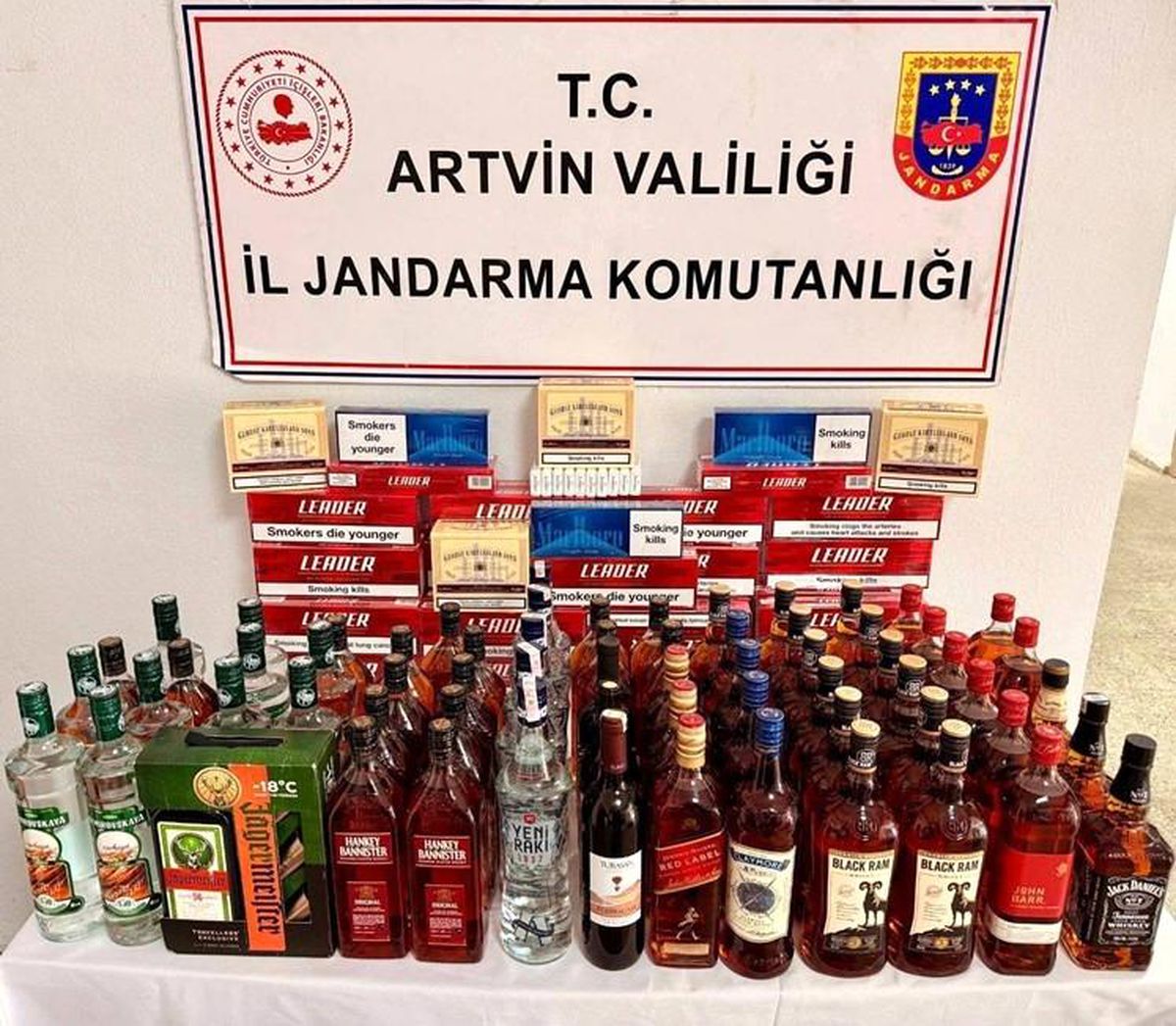 Artvin\'de Kaçakçılık Operasyonu
