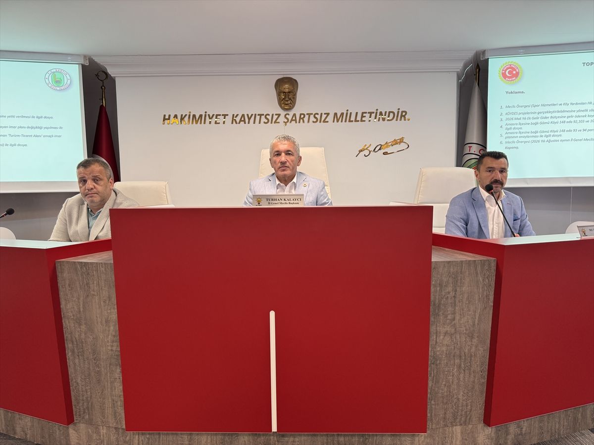 Bartın Meclisi KÖYDES Projelerini Görüştü
