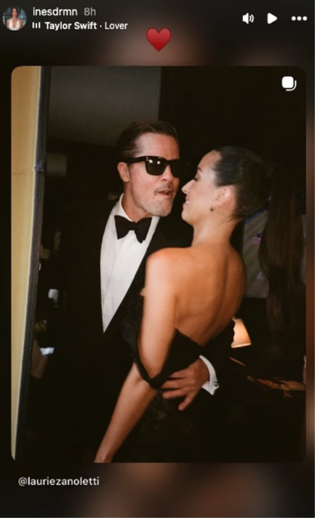 Brad Pitt'ten 29 yaş küçük sevgilisiyle aşk dolu pozlar