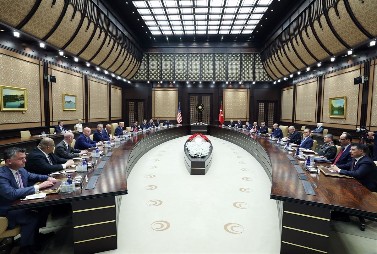 Erdoğan ve Trump heyetler arası görüşmeye başkanlık etti
