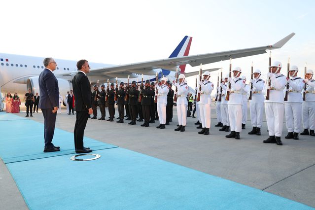 Macron, Ankara’da NATO Zirvesi İçin