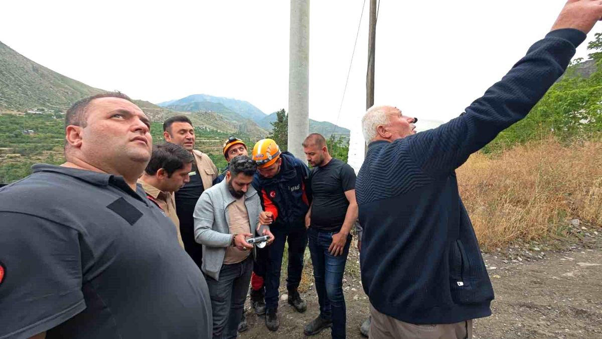Mahsur Kalan Genç Kurtarıldı