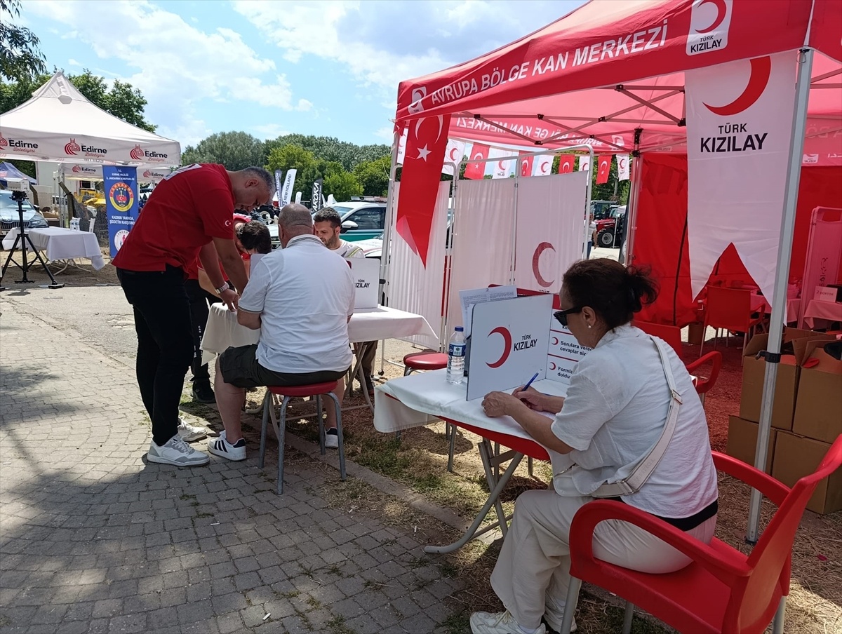 Kırkpınar\'da Kan Bağışı Kampanyası