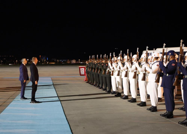 Letonya Cumhurbaşkanı Rinkevics NATO Zirvesi için Ankara'ya geldi