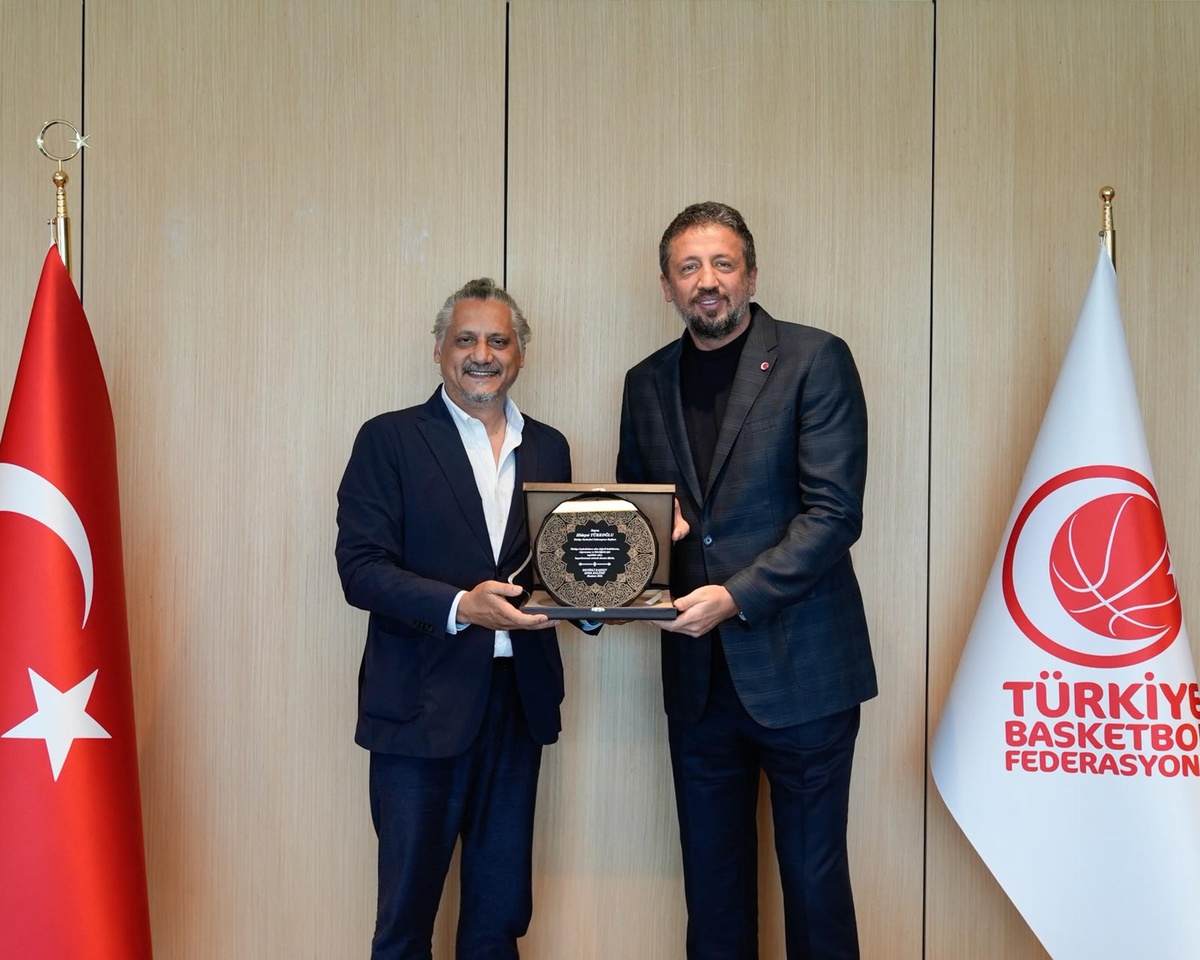 Denizli Basket TBF Başkanı\'nı Ziyaret Etti