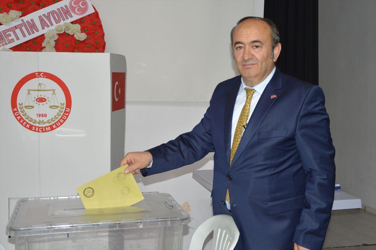 Havza MHP İlçe Başkanlığına Bekir Cengiz seçildi