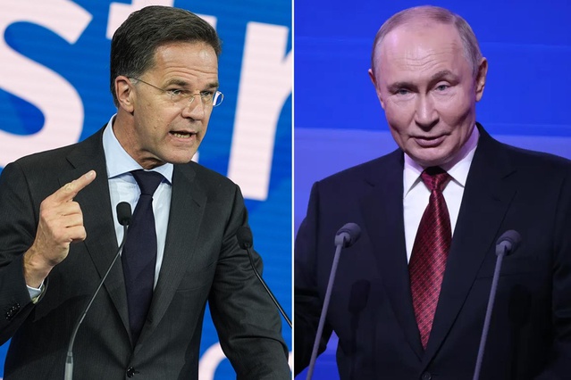 Rutte: Rusya ulusal bütçesinin yarısını savaş için kullanıyor, niyeti iyi değil