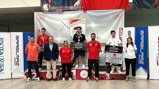 Aydın Sporcuları Havalı Silahlar Şampiyonası'nda Başarı Elde Etti