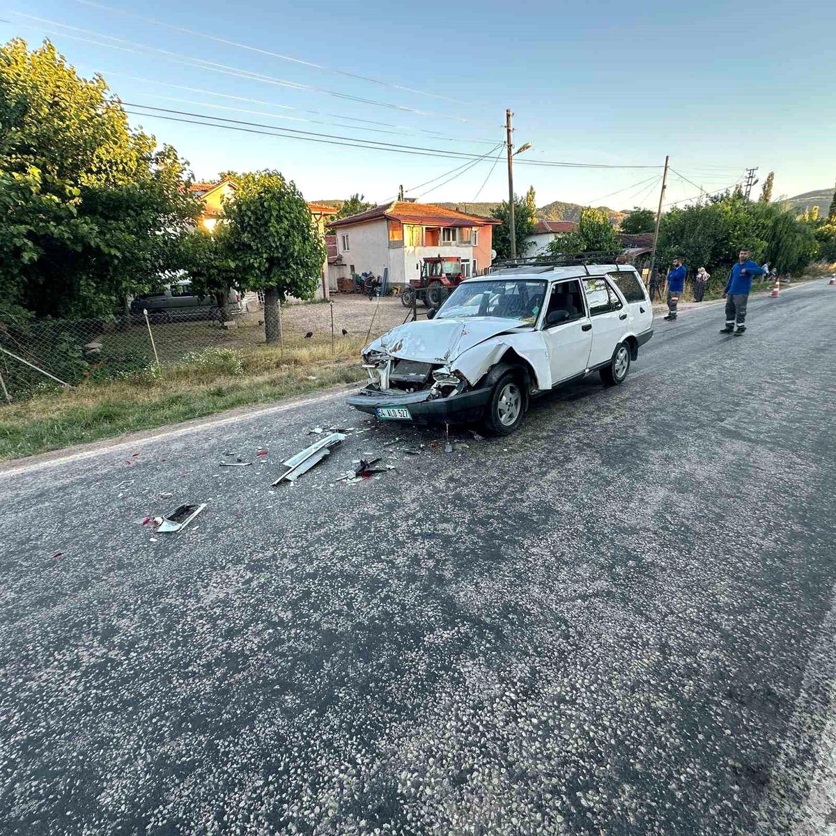 Bilecik\'te Trafik Kazası: Yaralı Yok