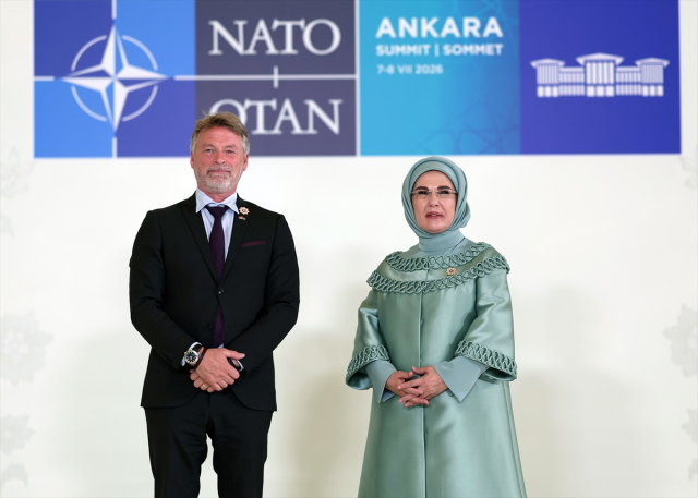 Çankaya Köşkü'ndeki lider eşleri buluşmasına 2 isim damga vurdu