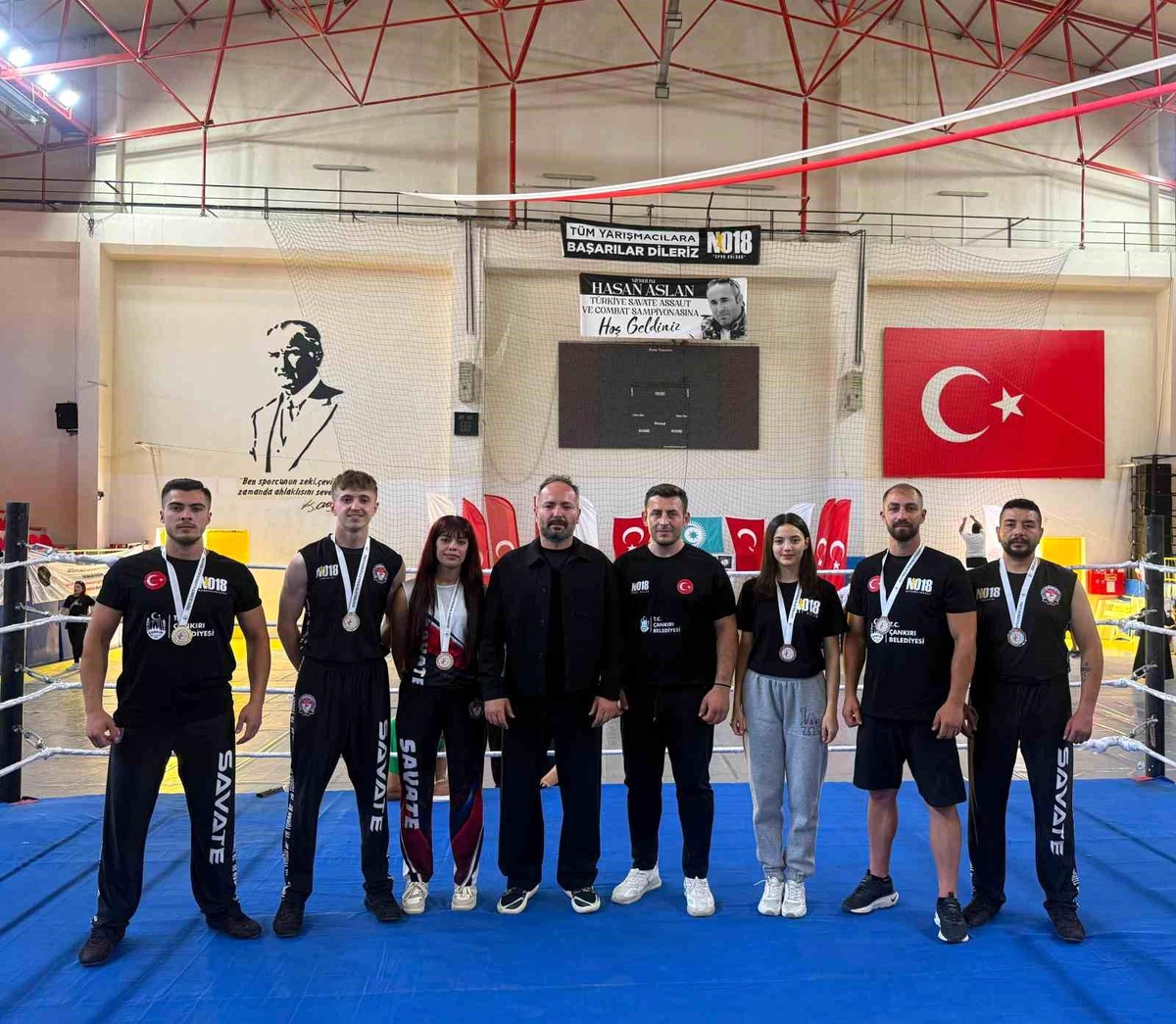 Çankırı\'da Savate Şampiyonları