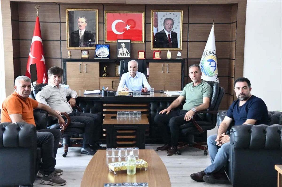 Uzunköprü\'de Veda ve Hasat Ziyareti