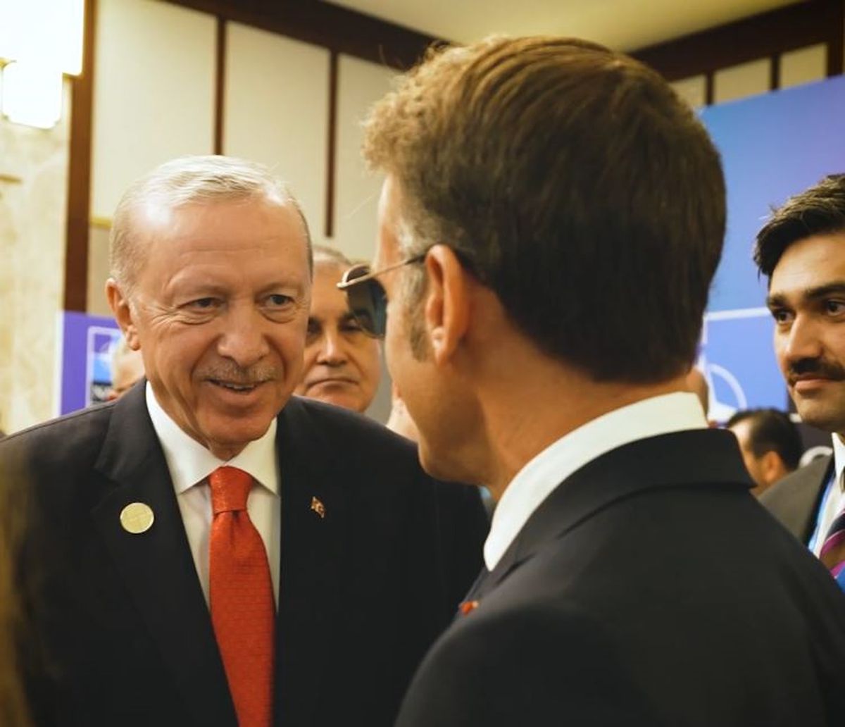 Macron: \'Fransa\'ya selamlar iletildi\'