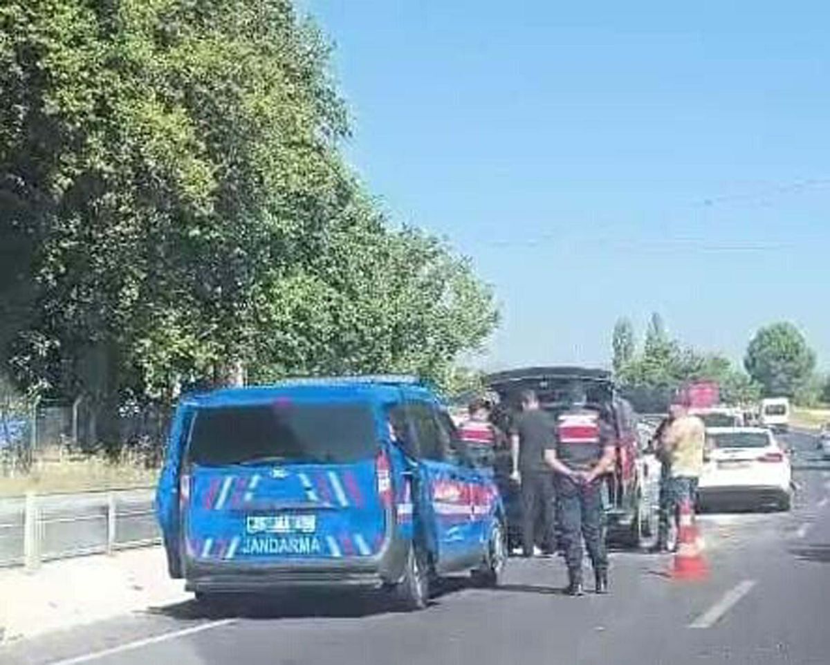 Motosiklet Kazasında Hemşire Çift İle Mücadele
