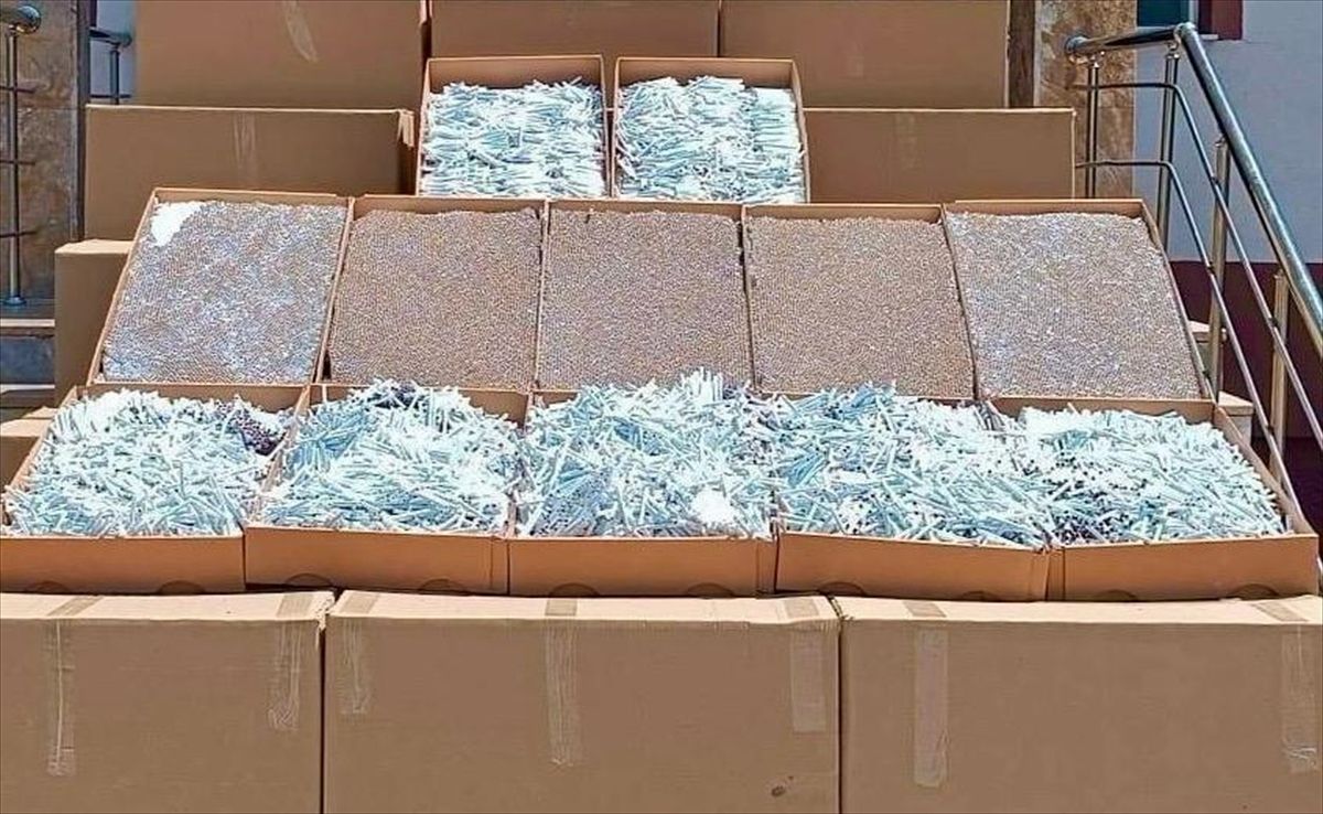 Kaman\'da 1 Milyon Doldurulmuş Makaron Ele Geçirildi