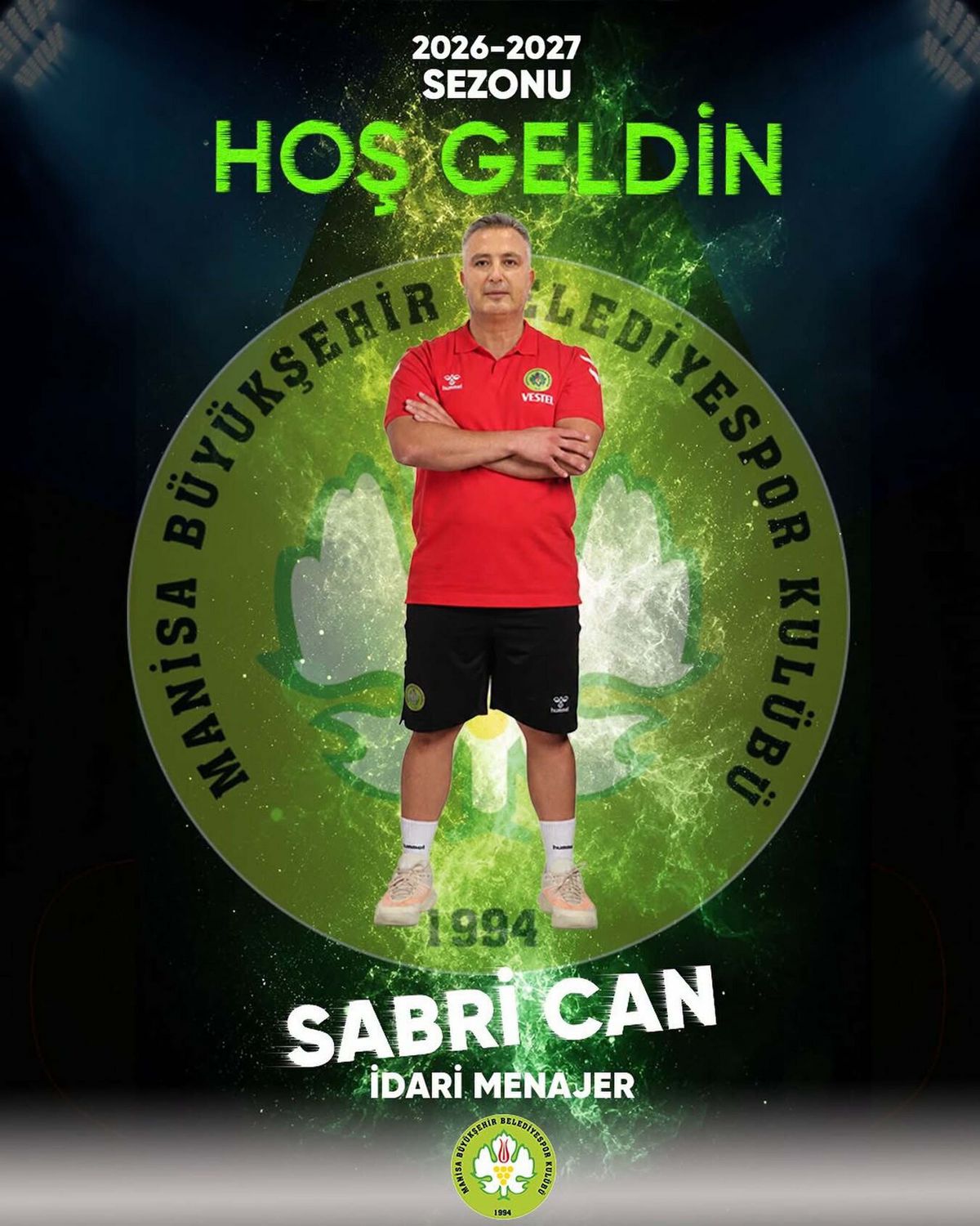 Manisa BŞB\'de İdari Menajer Sabri Can