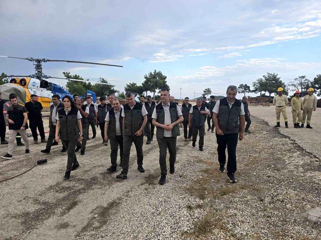 Mersin'de Orman Yangınlarıyla Mücadele İncelemesi