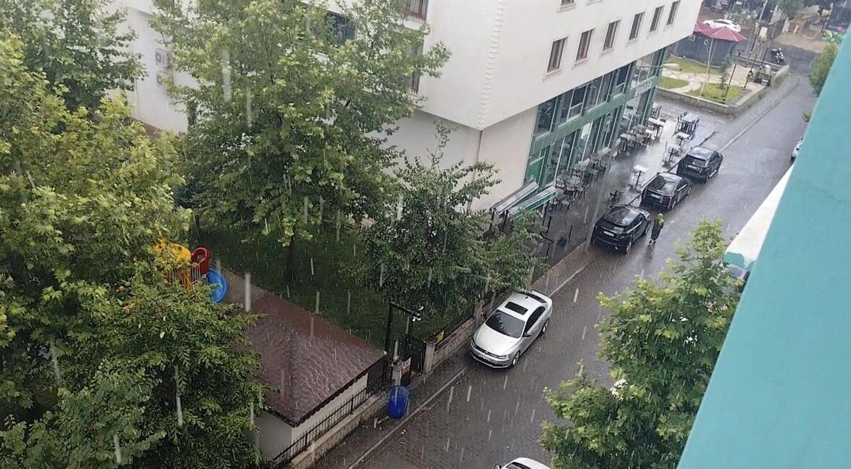 Bingöl\'de Sağanak Yağış Etkili Oldu