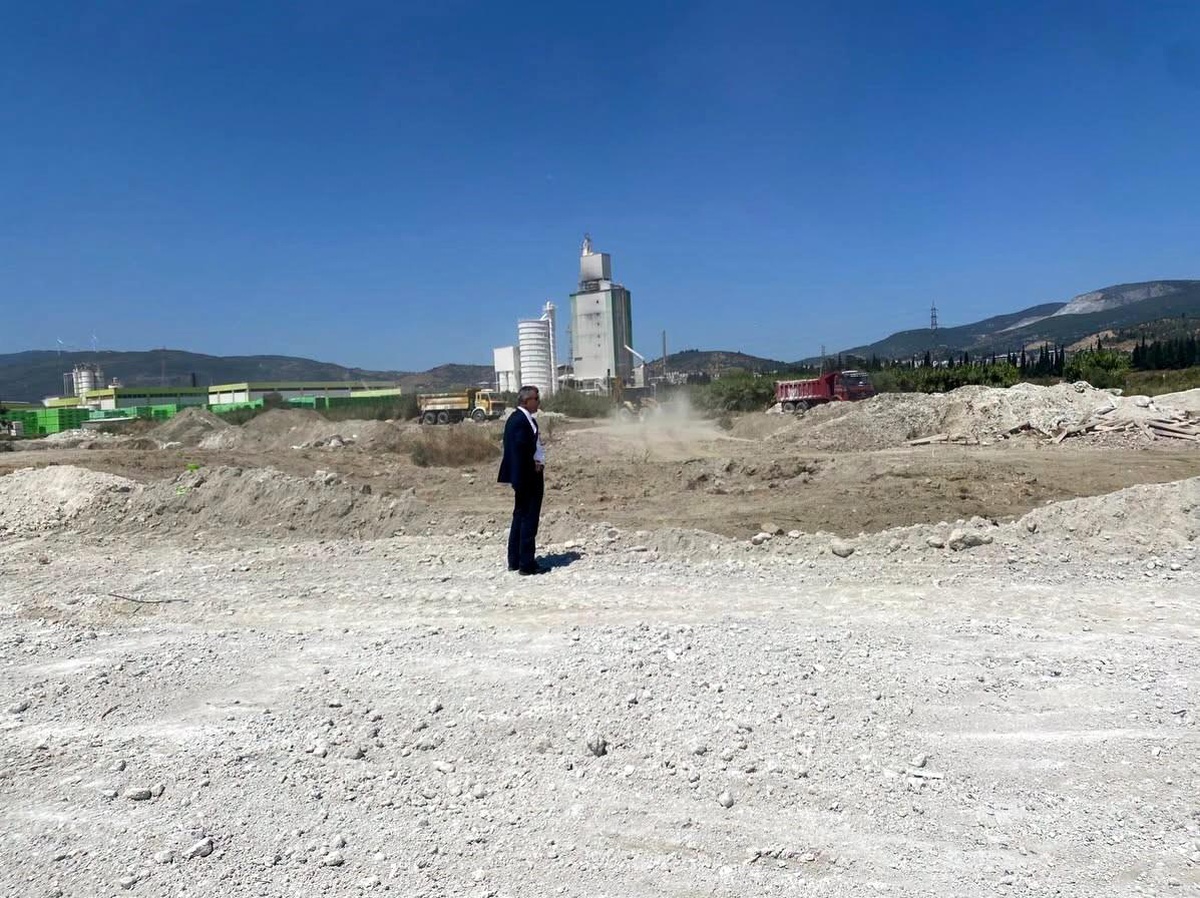 Söke\'de Mesleki Teknik Anadolu Lisesi İnşaatı Devam Ediyor