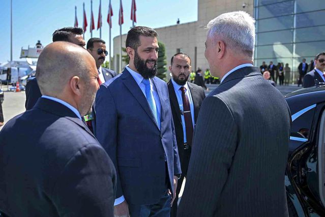 Suriye Cumhurbaşkanı Şara, NATO Zirvesi İçin Ankara'da