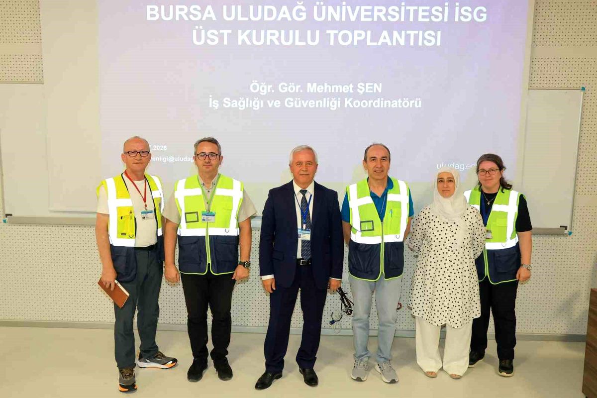 BUÜ İSG Üst Kurulu Güvenli Çalışma Ortamını Değerlendirdi