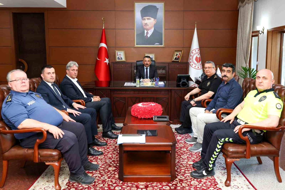 Zonguldak\'ta Trafik ve Spor Güvenliği Toplantısı