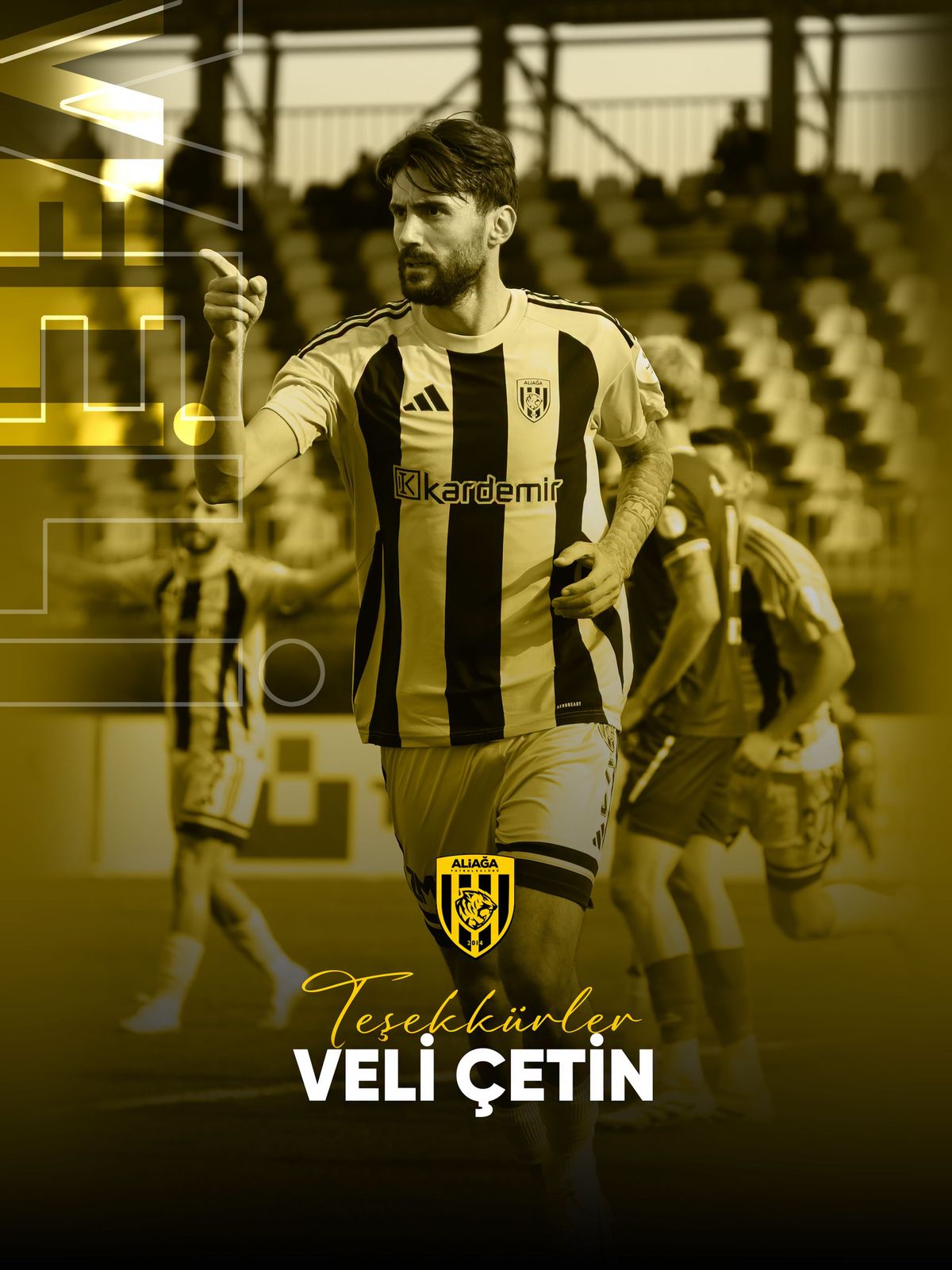 Aliağa, Veli Çetin\'i Uğurladı